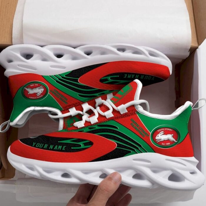 South Sydney Rabbitohs Custom Shoes Max Soul