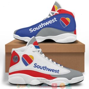 Southwest Airlines Logo Bassic Air Jordan 13 Sneaker Shoes