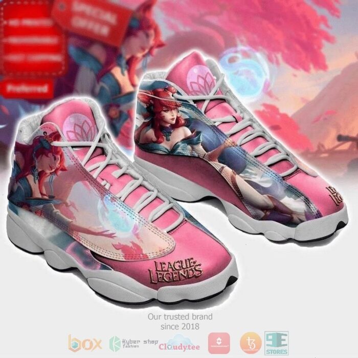 Spir Blossom Ahri Lol League Of Legends Air Jordan 13 Shoes