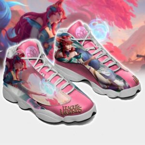 Spirit Blossom League Of Legends Ahri Air Jordan 13 Sneaker