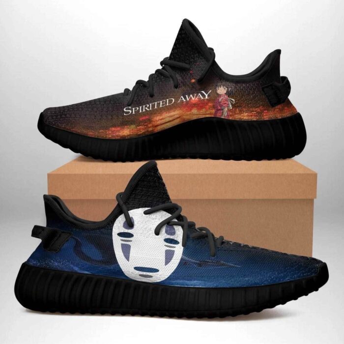 Spirited Away Black Edition Yeezy Boost Shoes Sport Sneakers Yeezy Shoes