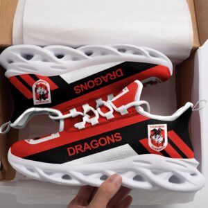 St. George Illawarra Dragons White Shoes Max Soul