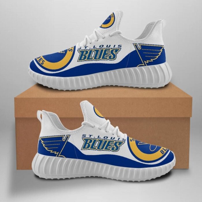 St Louis Blues Custom Shoes Sport Sneakers Hockey Yeezy Boost Yeezy Shoes