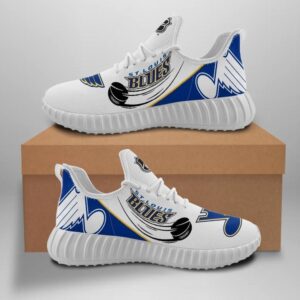 St Louis Blues New Hockey Custom Shoes Sport Sneakers St Louis Blues Yeezy Boost Yeezy Shoes