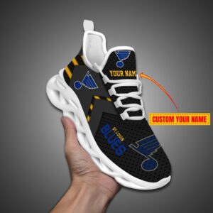 St Louis Blues Personalized NHL Luxury Max Soul Shoes