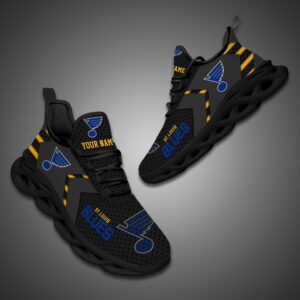 St Louis Blues Personalized NHL Luxury Max Soul Shoes