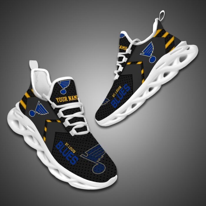 St Louis Blues Personalized NHL Luxury Max Soul Shoes