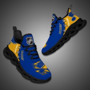 St Louis Blues Personalized NHL Max Soul Shoes