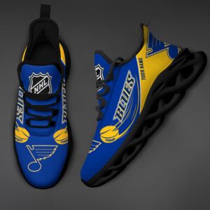 St . Louis Blues Personalized NHL New Max Soul Shoes