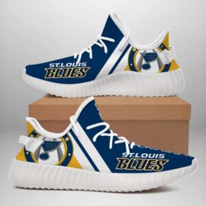 St Louis Blues Sneakers Big Logo Yeezy Shoessport