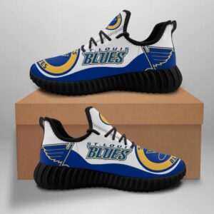 St Louis Blues Unisex Sneakers New Sneakers Custom Shoes Hockey Yeezy Boost Yeezy Shoes