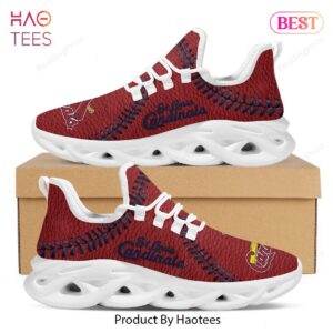 St Louis Cardinals MLB Baseball Teams Red Max Soul Shoes