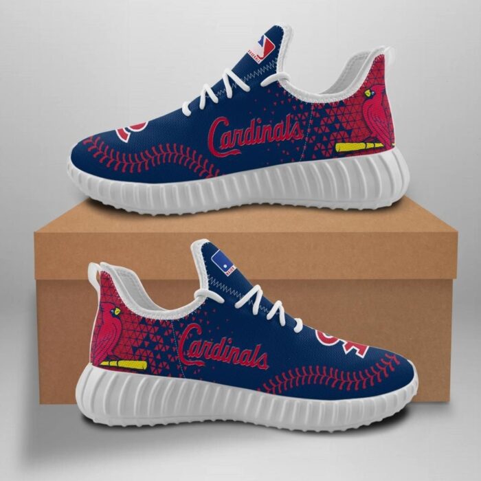 St Louis Cardinals Unisex Sneakers Custom Shoes Baseball Yeezy Boost