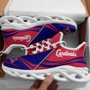 St Louis Cardinals White Max Soul Shoes