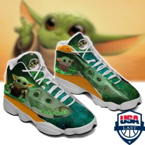 Star Wars Baby Yoda Ver 1 Air Jordan 13 Sneaker