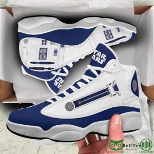 Star Wars Blue White Air Jordan 13