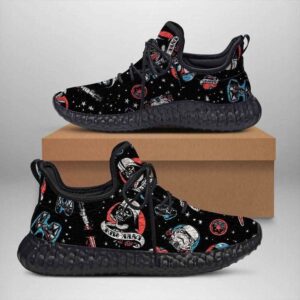 Star Wars Dark Side Yeezy Boost Shoes Sport Sneakers Yeezy Shoes