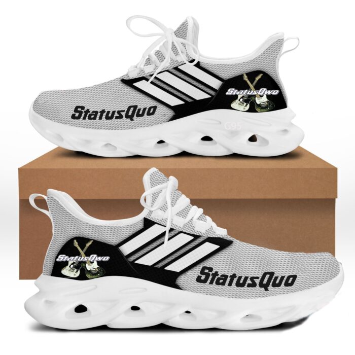 Status Quo White Max Soul Shoes