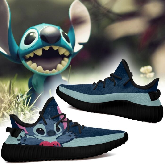 Stitch Cartoon Series Tv Movies Shows Yeezy Shoes Sport Sneakers