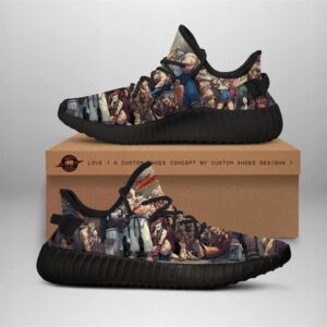 Street Fighter Yeezy Shoes Sport Sneakers