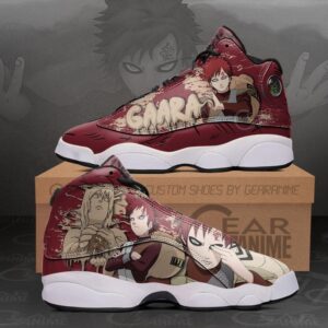 Sunagakure Gaara Naruto Anime Air Jordan 13 Shoes