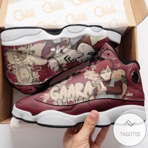 Sunagakure Gaara Sneakers Custom Anime Air Jordan 13 Shoes