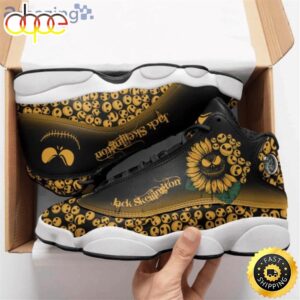 Sunflowers Jack Skellington Sunflower Air Jordan 13 Shoes