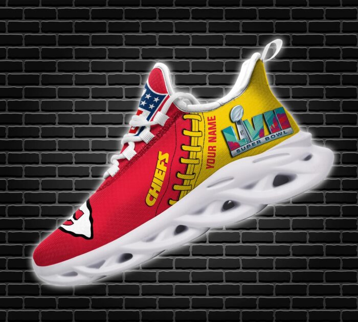 Super Bowl 2023 Kansas City Chiefs Custom Name Max Soul Shoes 02 NFLHTN2834