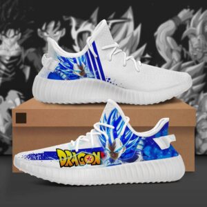 Super Vegeta Dragon Ball Yeezy Boost Shoes Sport Sneakers Yeezy Shoes