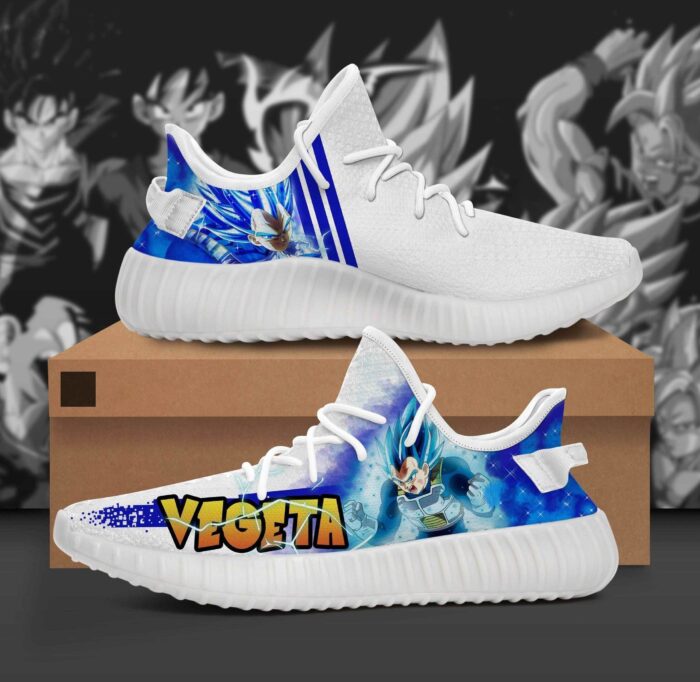 Super Vegeta Yeezy Boost Shoes Sport Sneakers Yeezy Shoes