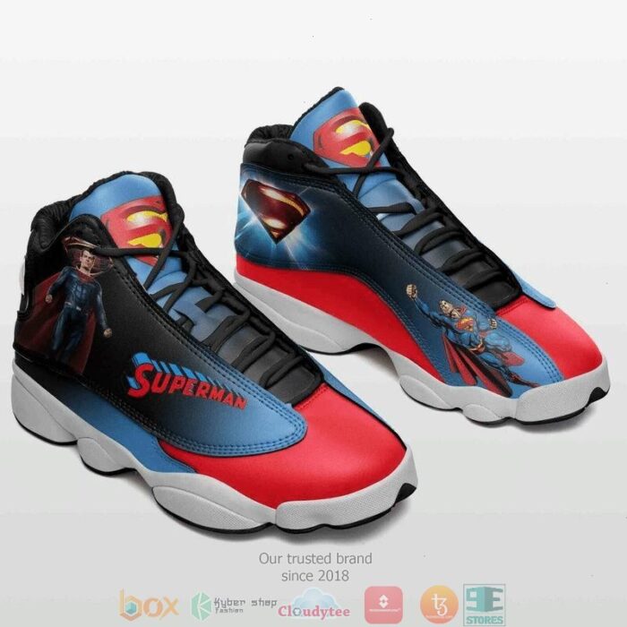 Superman Ver6 Air Jordan 13 Sneaker Shoes