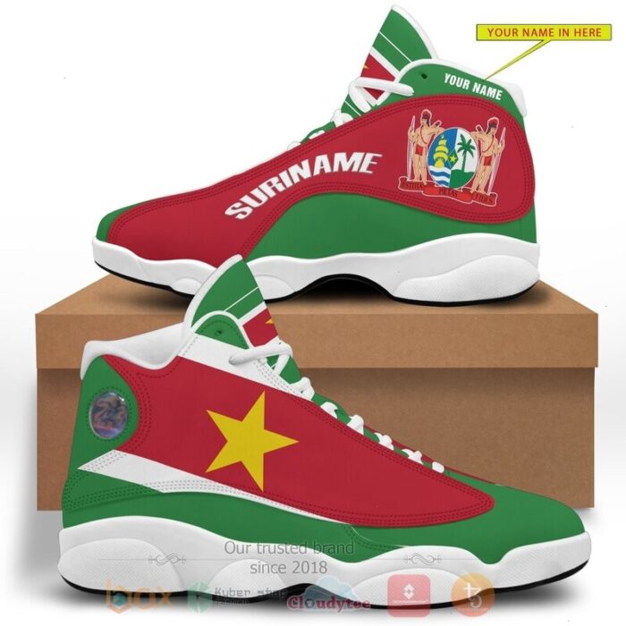 Suriname Personalized Air Jordan 13 Shoes