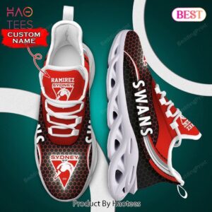 Sydney Swans AFL Black Mix Red Max Soul Shoes