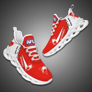 Sydney Swans Personalized AFL Max Soul Shoes