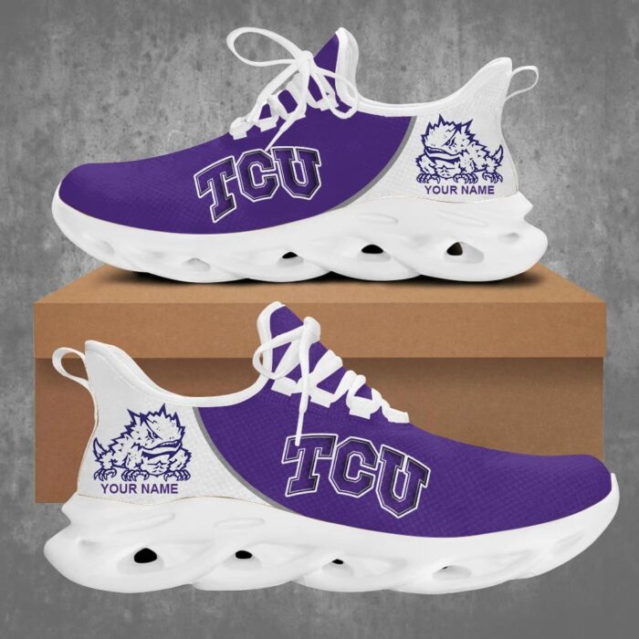 TCU Horned Frogs NCAA Max Soul Shoes 01