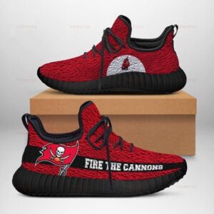 Tampa Bay American Football Team Buccaneers Football Fire The Cannons Reze Shoes Yeezy Shoes Running Shoes Unisex Shoes Sport Shoes