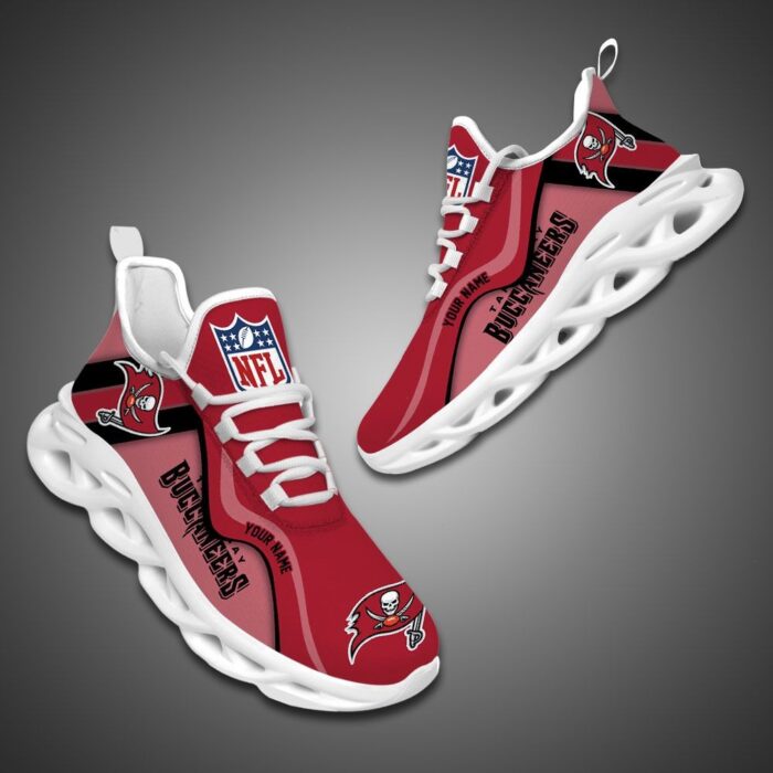 Tampa Bay Buccaneers NFL Customized Unique Max Soul Shoes