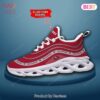Tampa Bay Buccaneers NFL Red Color Custom Name Max Soul Shoes