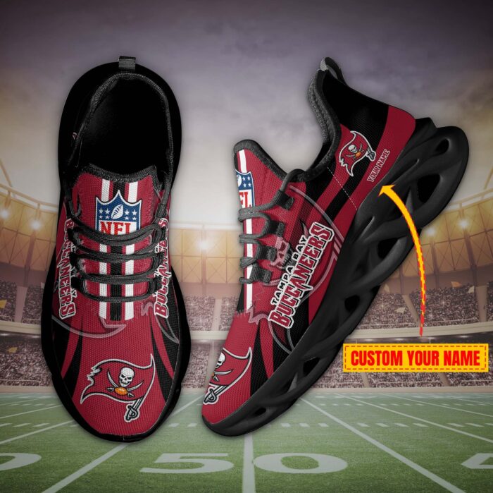 Tampa Bay Buccaneers Personalized Max Soul Shoes