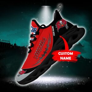 Tampa Bay Buccaneers Personalized NFL Max Soul Shoes