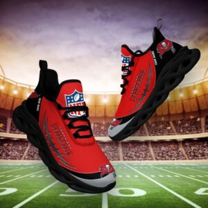 Tampa Bay Buccaneers Personalized NFL Max Soul Shoes