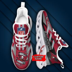 Tampa Bay Buccaneers Personalized NFL Max Soul Sneaker Ver 1