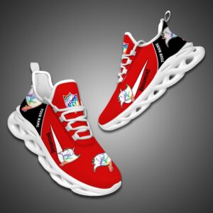 Tampa Bay Buccaneers Personalized Pride Month Luxury NFL Max Soul Shoes Ver 2