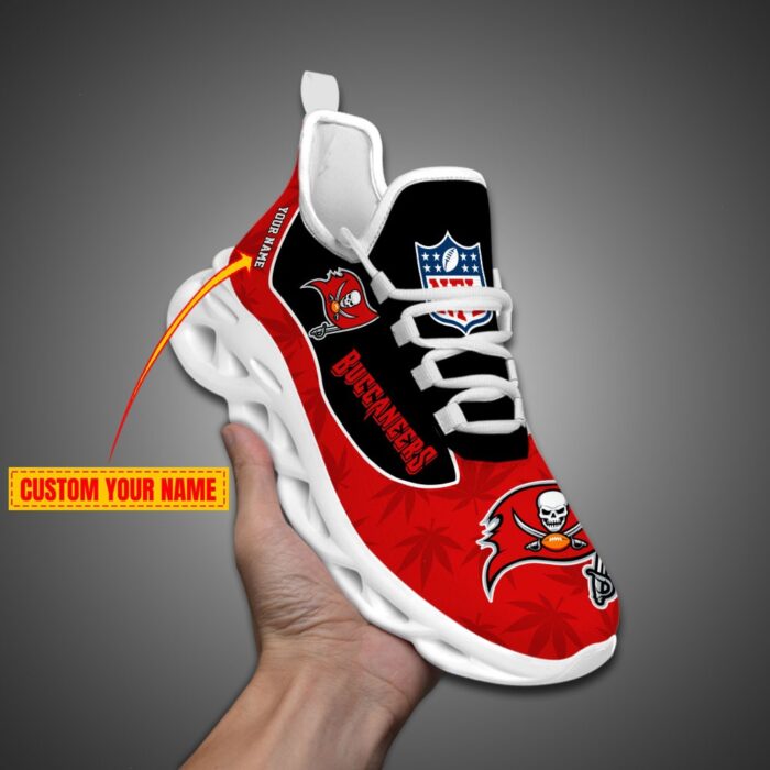 Tampa Bay Buccaneers Personalized Weed Limited Edition Max Soul Shoes