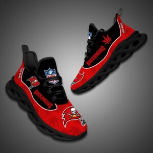 Tampa Bay Buccaneers Personalized Weed Limited Edition Max Soul Shoes