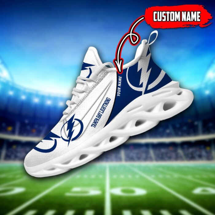 Tampa Bay Lightning Custom Name NHL New Max Soul Shoes