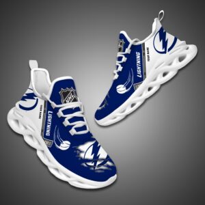 Tampa Bay Lightning Personalized NHL Max Soul Shoes Ver 2