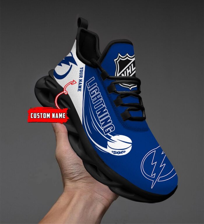 Tampa Bay Lightning Personalized NHL New Max Soul Shoes