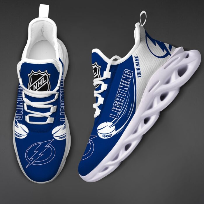 Tampa Bay Lightning Personalized NHL New Max Soul Shoes