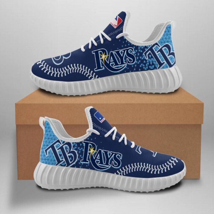 Tampa Bay Rays Unisex Sneakers New Sneakers Custom Shoes Baseball Yeezy Boost